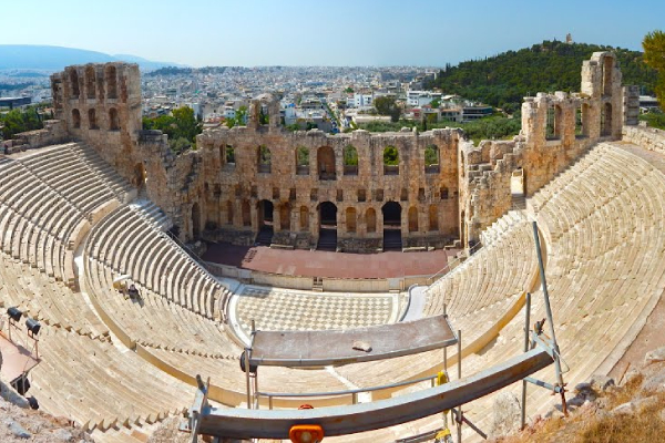 Acropolis Tour A Pie